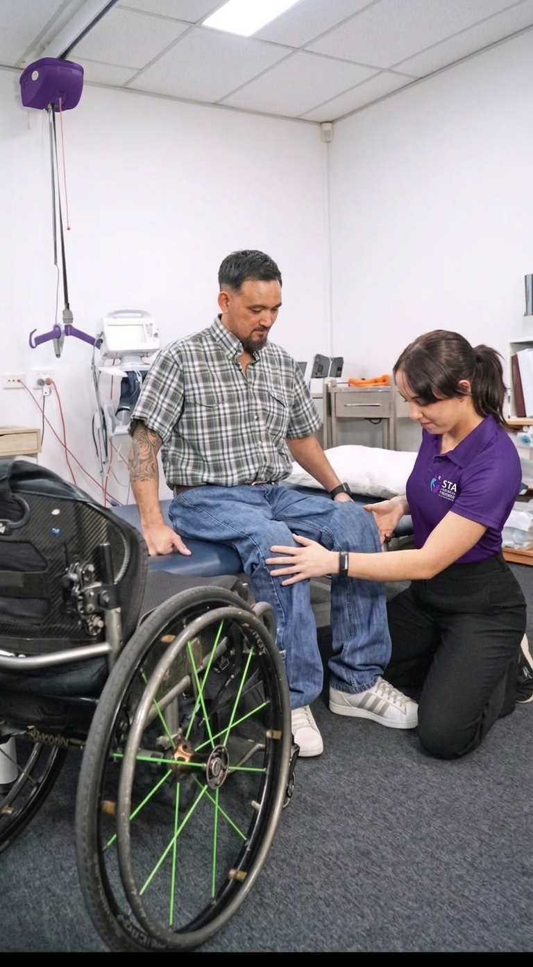 Allied Health support from STA Community Nursing and NDIS Services